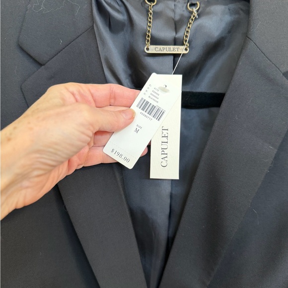 Beautiful Capulet  Black Women's Blazer Medium NWT - Picture 5 of 10